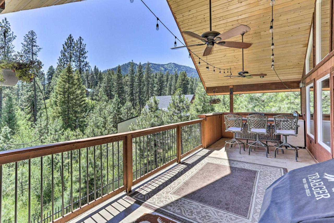 Updated Garden Valley Home With Fire Pit And Game Room Crouch Exterior photo