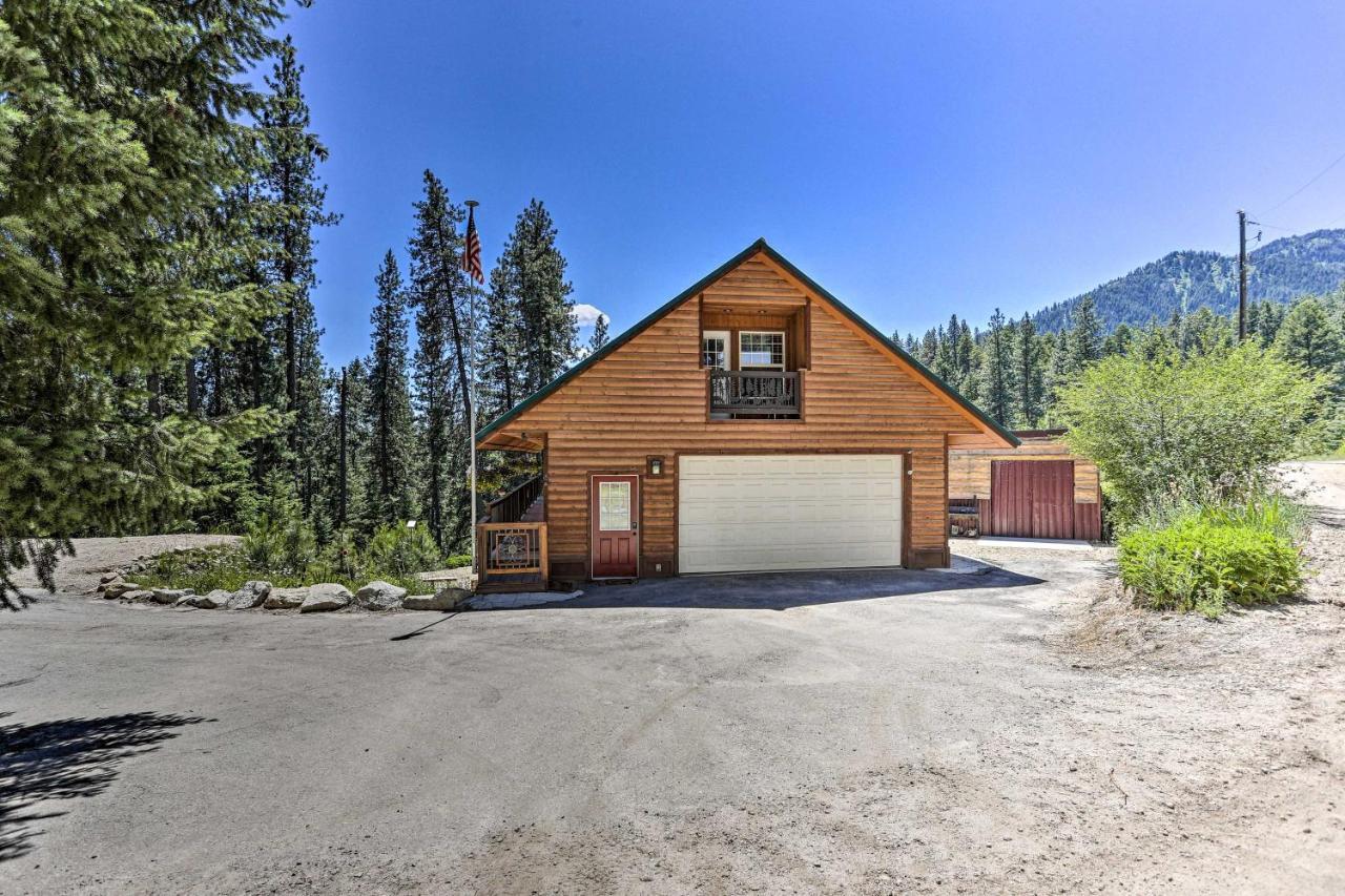 Updated Garden Valley Home With Fire Pit And Game Room Crouch Exterior photo
