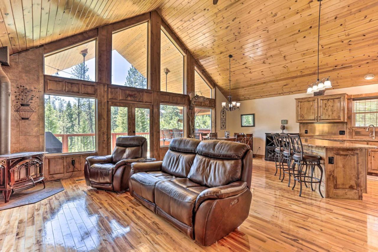 Updated Garden Valley Home With Fire Pit And Game Room Crouch Exterior photo