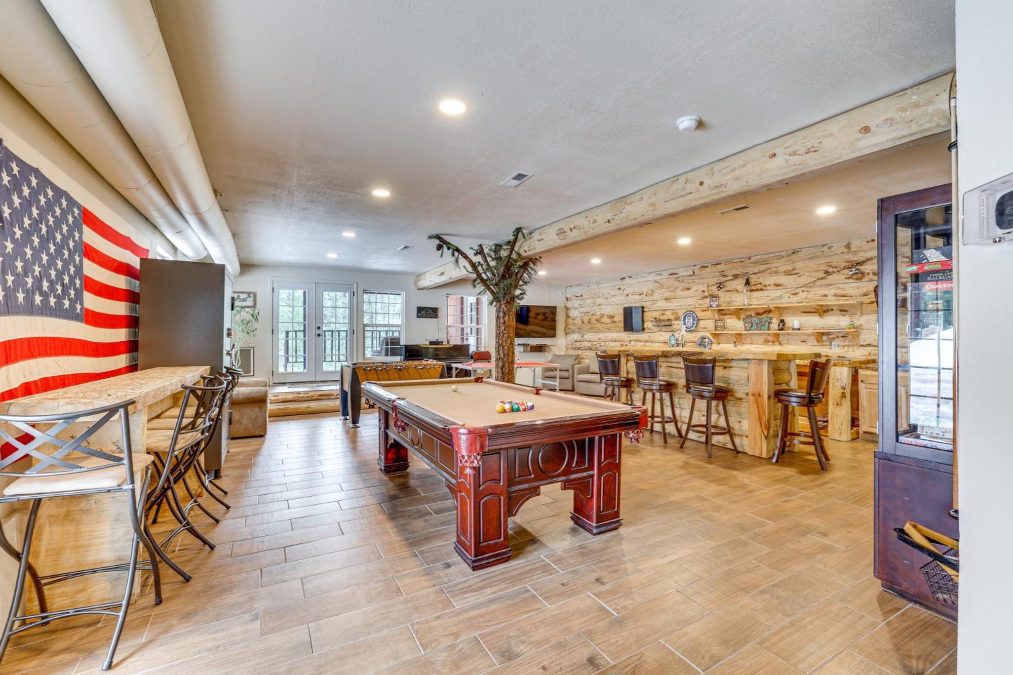 Updated Garden Valley Home With Fire Pit And Game Room Crouch Exterior photo