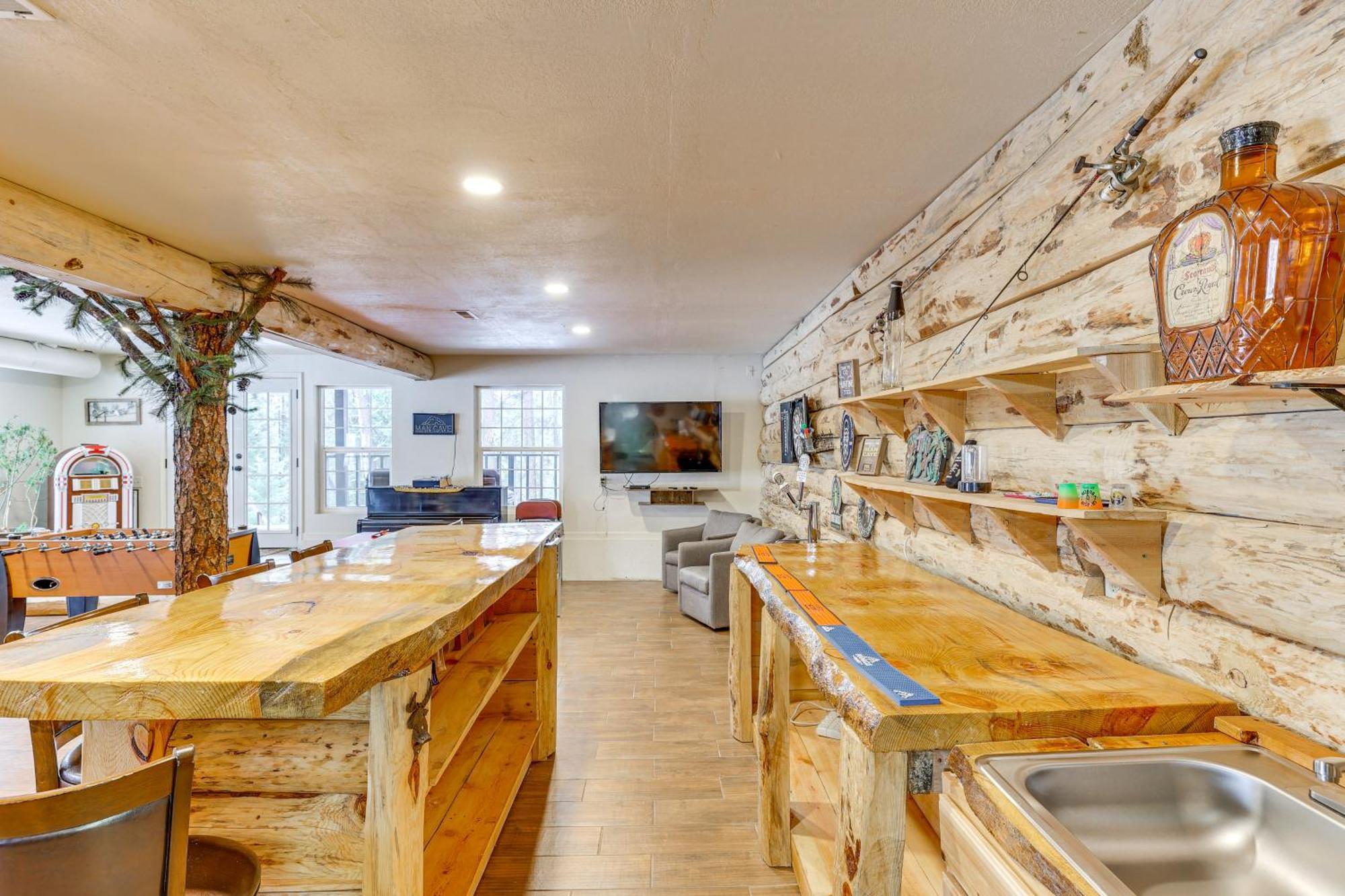 Updated Garden Valley Home With Fire Pit And Game Room Crouch Exterior photo